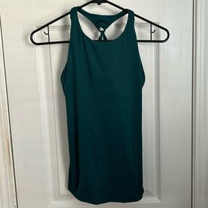 Sports tank S emerald color